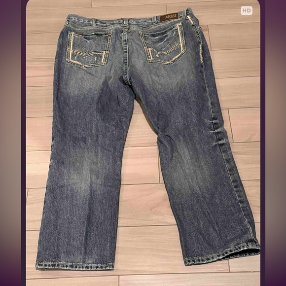 Ariat Men's Blue Jeans size 44x30 - Picture 2 of 6
